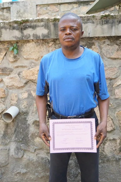 Bolosi Shabele Elie, superviseur d'alpha Bali