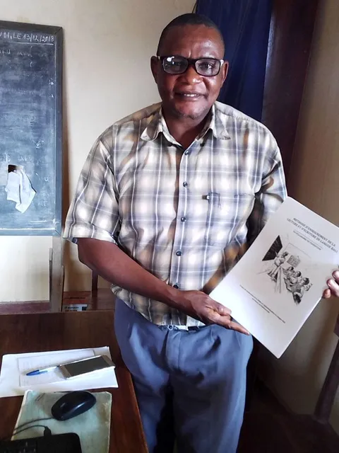 Présentation du premier syllabaire par Patrice